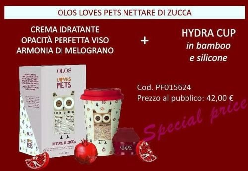 OLOS ZUCCA Crema facial opaca perfecta 50 ml + taza LOVES PETS edición limitada