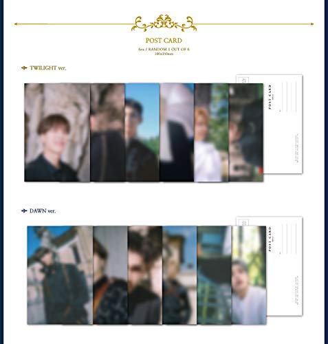 Oneus - Rise US [Dawn Ver.] (2nd Mini álbum) CD + 96p Photobook + 1Postcard + 1Photocard + Póster Plegado