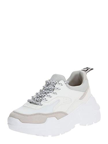 ONLY Zapatillas ONLSILVA PU Chunky Sneaker para Mujer Mujer Color: White Talla: 39