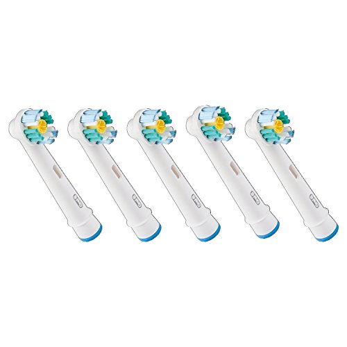 Oral-B Pack de 5 Cabezales para Cepillos de Dientes Recargables - 3DWhite EB18