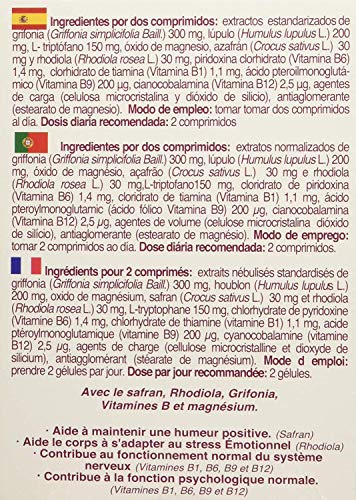 Pack Ansiomed MENTE POSITIVA 2x45 (90) CÁPS de Bioserum - Combate la ansiedad y poténcia un estado de ánimo óptimo de forma natural. Tratamiento para 45 días.