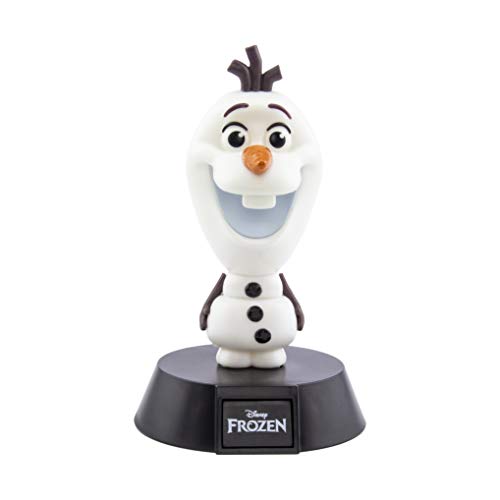 Paladone Olaf Icono de luz Oficial Frozen Coleccionable | Ideal para dormitorios de niños, Oficina y hogar | Pop Culture Gaming Merchandise, Color Blanco, Aprox. Altura: 10 cm.