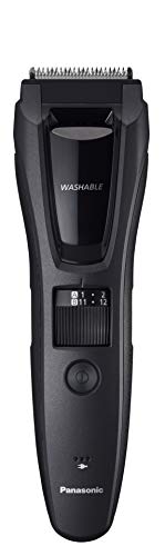 Panasonic ER-GB62-H503 - Recortadora Para Hombre Cuerpo, Barba Y Cabeza (3 En 1, Recargable, Acero Inoxidable, Batería Larga Duración, 39 Ajustes, 3 Accesorios Incluidos) negro