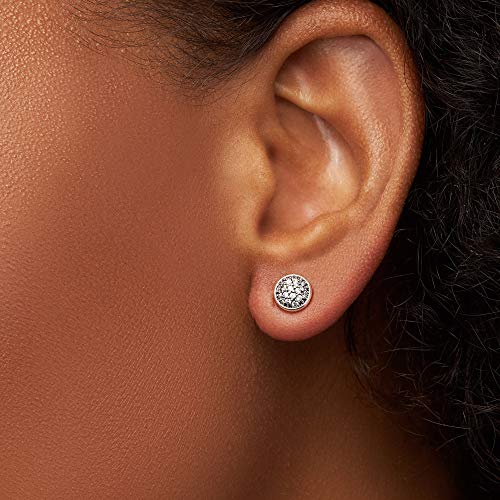 Pandora 290726CZ – Pendientes de mujer de plata de ley 925, circonita blanca