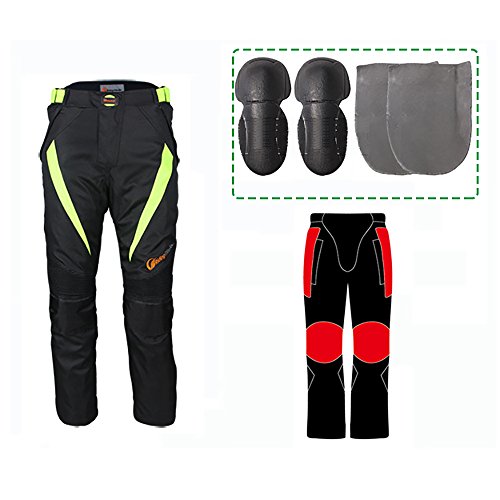 Pantalones armadura para motoristas LKN, protectores, para hombre, impermeables resistentes al viento y a todo tipo de climas