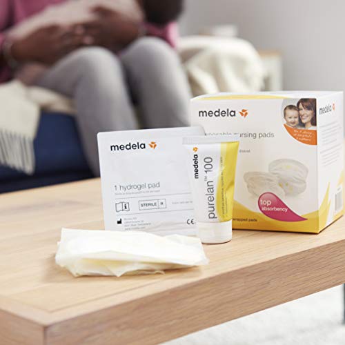 Parches de hidrogel Medela para pezones, Paquete de 4