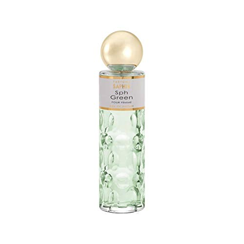 PARFUMS SAPHIR Green - Eau de Parfum con vaporizador para Mujer - 200 ml