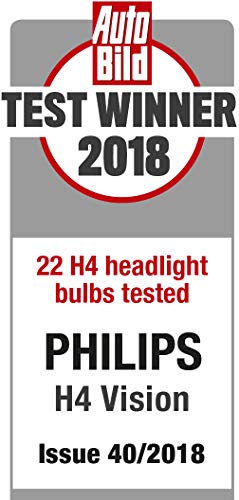 Philips 12342PRB1 Vision - Bombilla H4 para faros delanteros (12 V, 60 - 55 W)