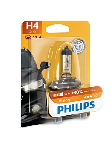 Philips 12342PRB1 Vision - Bombilla H4 para faros delanteros (12 V, 60 - 55 W)