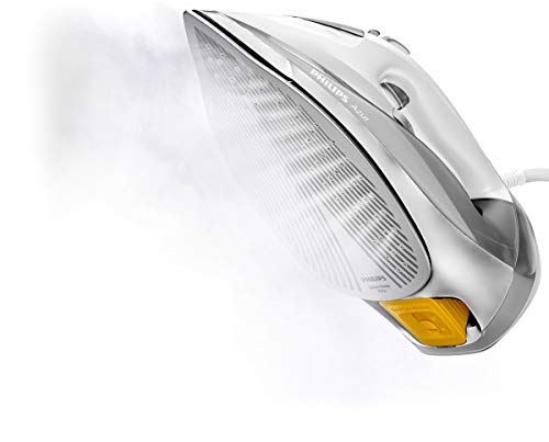 Philips Azur GC4901/10 - Plancha Ropa Vapor, 2800 W, Golpe de Vapor de 220 g, 50 g/min de Vapor Continuo, Limpieza de Cal en 15 segundos, Autoapagado, Gris