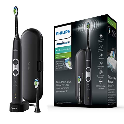 Philips Cepillo dental eléctrico sónico HX6870/47 - Cepillo de dientes eléctrico (Batería, Integrado, Ión de litio, 110-220 V, 1 pieza(s), 2 pieza(s))