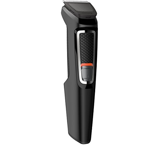 Philips MG5720/18 Recortadora para barba y pelo, 9 en 1, accesorios para nariz y orejas, cortapelos cara, y cabeza, 60 minutos de autonomía,Negro