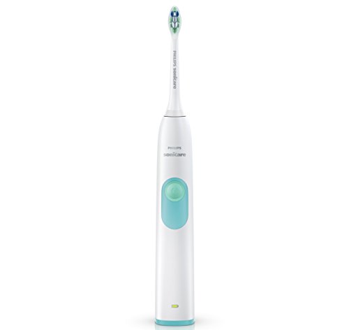 Philips Sonicare Serie 2 HX6231/01 - Cepillo de dientes electrico, 1 cabezal, cargador, Color Blanco