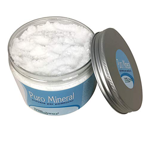 Piedra de Alumbre de Potasio en Polvo Puro Mineral - 100% natural - Pediluvio Refrescante y Tonificante - ideal para preparar un baño relajante - Remedio contra callos y durezas