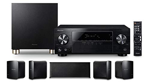 Pioneer HTP-074-S - Pack Receptor A/V y Altavoces (con 4K Pass Through y Altavoces con Audio HD)