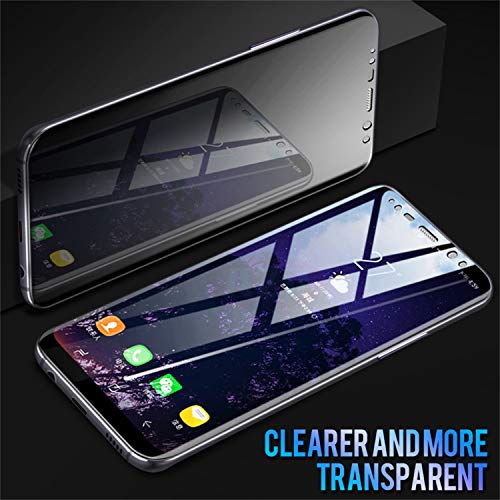 PmseK Protector de Pantalla,Vidrio Templado,6D Full Cover Soft Hydrogel Film For Galaxy Note 8 9 S8 S9 Screen Protector For S9 S8 S7 S6 Edge Plus Not Glass S6 Edge Plus