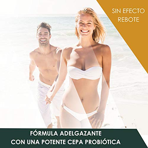 Potente adelgazante con acción quemagrasas | Con garcinia cambogia, té verde | Reductor del apetito | Potente termogénico y moldeador corporal | Fórmula para eliminar grasa y perder peso | 90 cápsulas