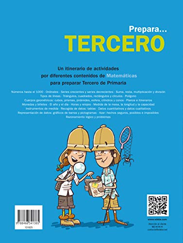 PREPARA MATEMÁTICAS 3: Repasa los contenidos clave de 2.º de Primaria de Matemáticas