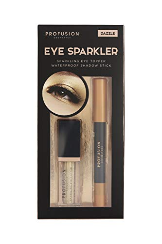 Profusion Cosmetics Eye SparklerAlto Brillo Resplandecer Sombra de Ojos Liquida, Dazzle