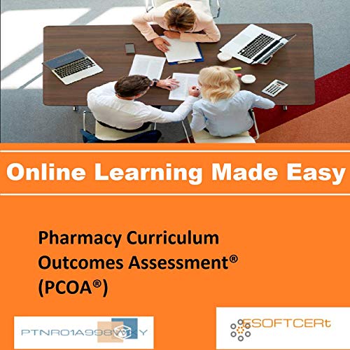 PTNR01A998WXY Pharmacy Curriculum Outcomes Assessment (PCOA) Online Certification Video Learning Made Easy