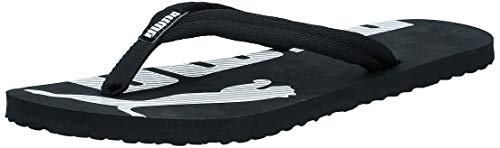 PUMA Epic Flip V2, Chanclas para Hombre, Negro (Black/White), 38 EU