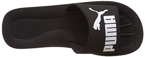 PUMA PURECAT, Sandalias deslizantes Unisex Adulto, Negro (Black/White), 42 EU