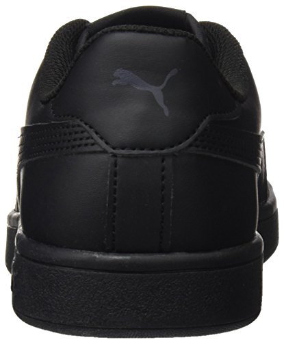 PUMA Smash V2 L, Zapatillas Unisex Adulto, Negro Black Black, 38.5 EU