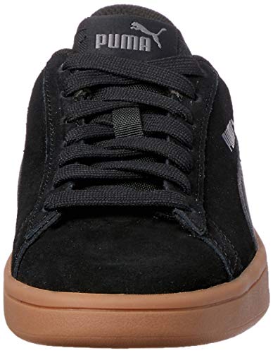 PUMA Smash V2, Zapatillas Unisex Adulto, Negro Black Black, 42 EU