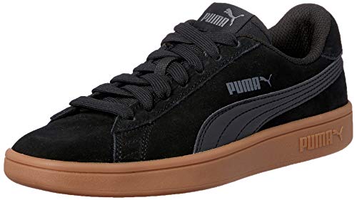 PUMA Smash V2, Zapatillas Unisex Adulto, Negro Black Black, 42 EU