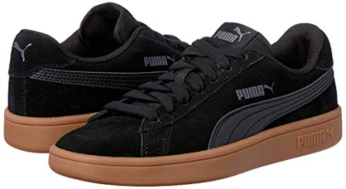 PUMA Smash V2, Zapatillas Unisex Adulto, Negro Black Black, 42 EU