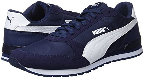 PUMA St Runner V2 NL, Zapatillas Unisex Adulto, Azul (Peacoat White), 40 EU