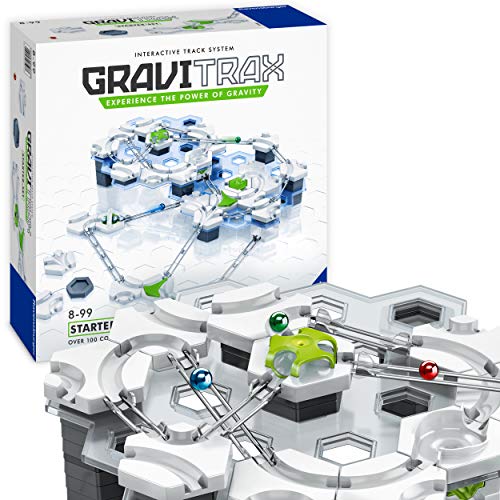 Ravensburger GraviTrax Starter Set, Juego construcciones STEM, +100 componentes, Edad recomendada 8+ (27597)