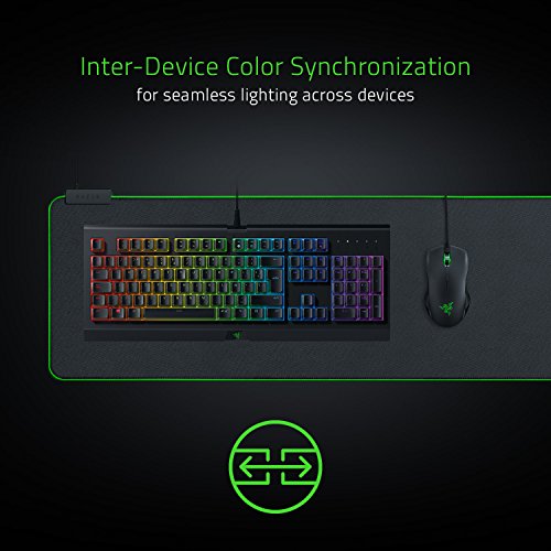 Razer Goliathus Extended Chroma - Suave alfombrilla de ratón para juegos, con tecnología Razer Chroma