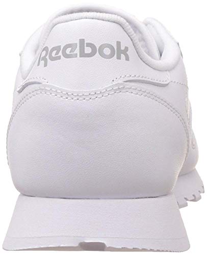 Reebok CL LTHR 2232 - Zapatillas de deporte de cuero para mujer, color blanco, talla 40