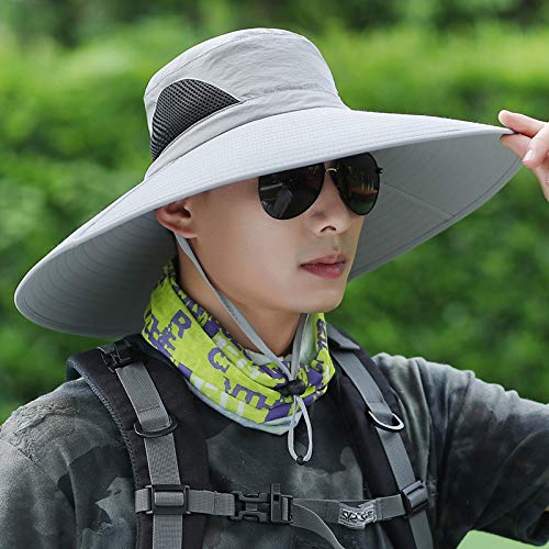 Regalo Para El Dia Del Padre Visera De Verano Masculina Al Aire Libre Sombrero De Protección Solar Grande Hombres Y Mujeres Viajan Sombrero De Sol Pesca Masculina Sombrero De Pescador Montañismo Sombr