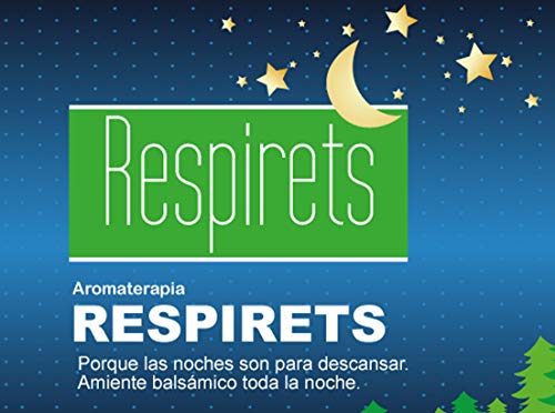 RESPIRETS SPRAY de eucalipto y menta, ayuda a respirar en procesos de resfriados despejando la congestión nasal (Spray 25 ml)