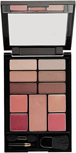 Revlon Palette Set de Maquillaje, Ojos, Pómulos y Labios 100 Romantic Nudes - 100 gr