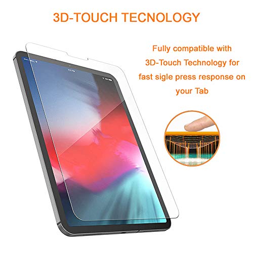 REY 2X Protector de Pantalla para Lenovo Tab 2 A10-30 10.1" / Lenovo Tab 2 A10-70 10.1", Cristal Vidrio Templado Premium, Táblet