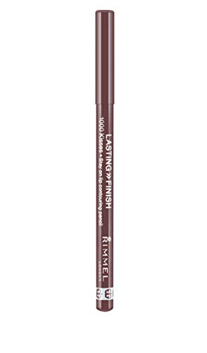 Rimmel London 1000 Kisses Lipliner Perfilador de Labios Tono 047 Cappuccino - 1,2 gr, 0.04 oz