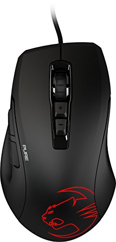 ROCCAT Kone Pure Owl-Eye - Ratón (Mano Derecha, Óptico, USB, 12000 dpi, 250 pps, Negro)