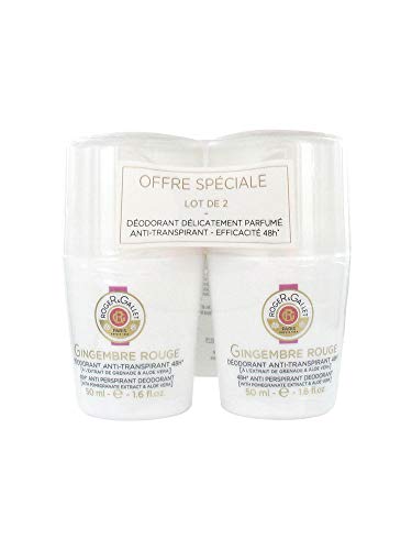 Roger & Gallet 48H Desodorante Antitranspirante Gingembre Rouge 2 x 50ml