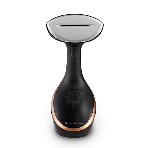 Rowenta DR9100D1 Access Steam Care - Cepillo de Vapor 1600 W, Depósito 200 ml, Elimina Arrugas, Olores y Desinfecta, Calentamiento 40 segundos, Accesorio Prendas Delicadas y Gruesas, Tabla Vertical