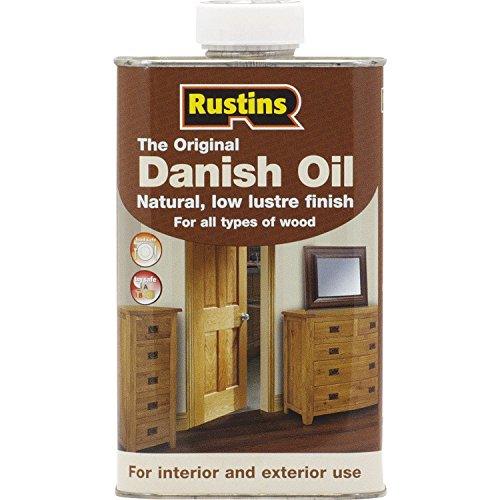 Rustin's (DANO250) - Aceite danés - Interior y exterior - Para todo tipo de madera - 500ml