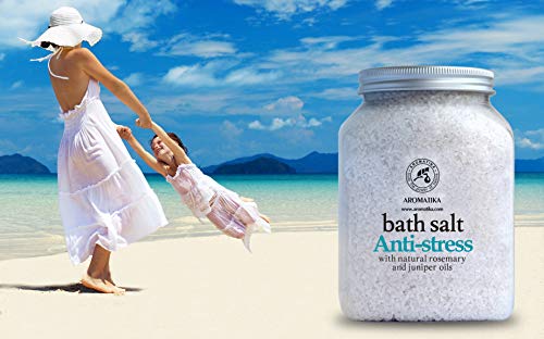 Sales de Baño Anti-Estrés 1300g - Poseen Propiedades Beneficiosas para Lograr Un Buen Descanso y Reducir el Estrés - Aplicaciones Cuidado Corporal - Belleza - Relajación - Aromaterapia - Spa