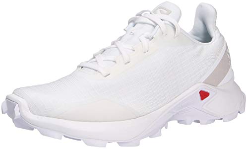 Salomon ALPHACROSS W, Zapatillas de Trail Running para Mujer, Color Blanco White White White, 40 EU