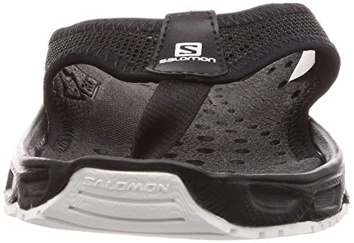 Salomon RX Break 4.0, Calzado de recuperación para Hombre, Negro (Black/Black/White), 45 1/3 EU