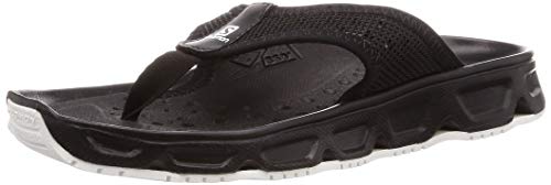 Salomon RX Break 4.0, Calzado de recuperación para Hombre, Negro (Black/Black/White), 45 1/3 EU