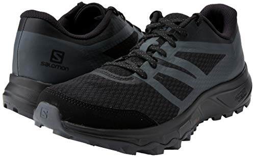 Salomon Trailster 2, Zapatillas de Trail Running para Hombre, Negro (Black/Black/Magnet), 46 2/3 EU