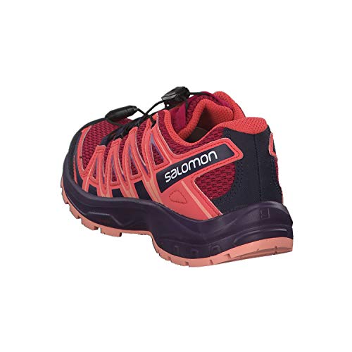 Salomon XA Pro 3D J, Zapatillas de Trail Running Unisex Niños, Rojo/Naranja (Cerise/Dubarry/Peach Amber), 36 EU