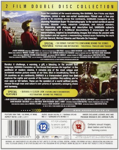 Samsara/Baraka [Blu-ray] [Reino Unido]